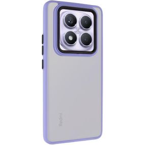 Чехол TPU+PC Lyon Frosted для Xiaomi Redmi Note 14 Pro 4G Purple