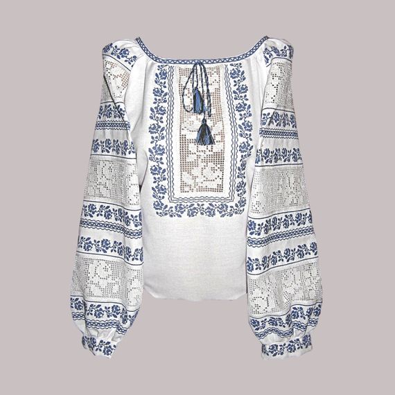 Рубашка Украинская вышиванка 20205310 цвет белый размер XXL