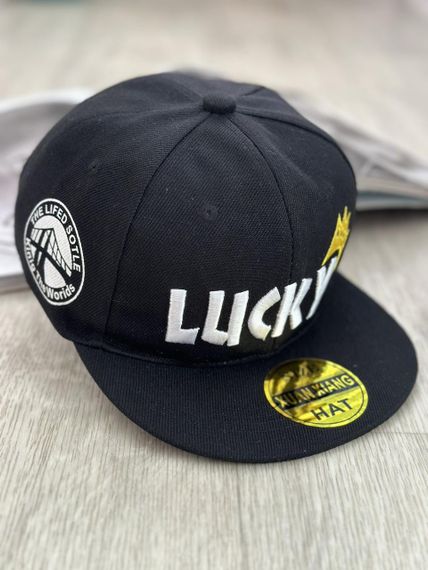 Кепка дитяча снепбек (Snapback) Lucky Синій з червоним 50-54р (2231) | Зображення 7