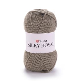 Пряжа YarnArt Silky Royal № 442 (Ярнарт Сілкі Роял) – 65% меринос, 35% шовк, 50 г / 140 м