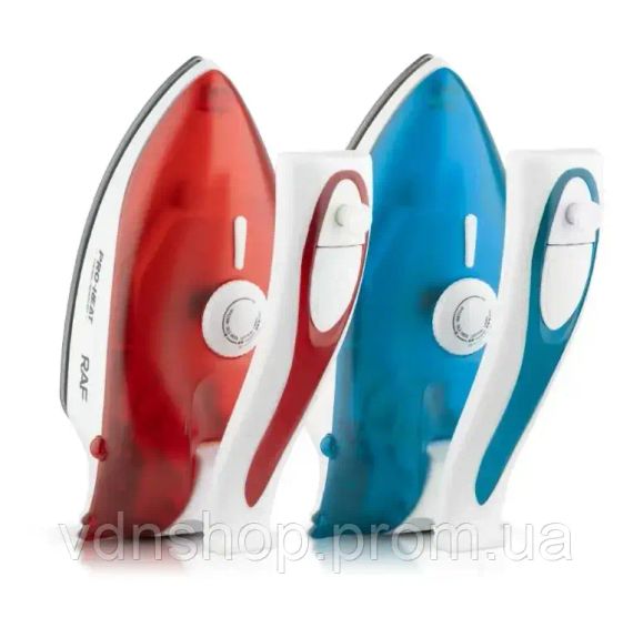 Дорожный паровой утюг, многофункциональный электрический утюг R-1259B Голубой | Зображення 1