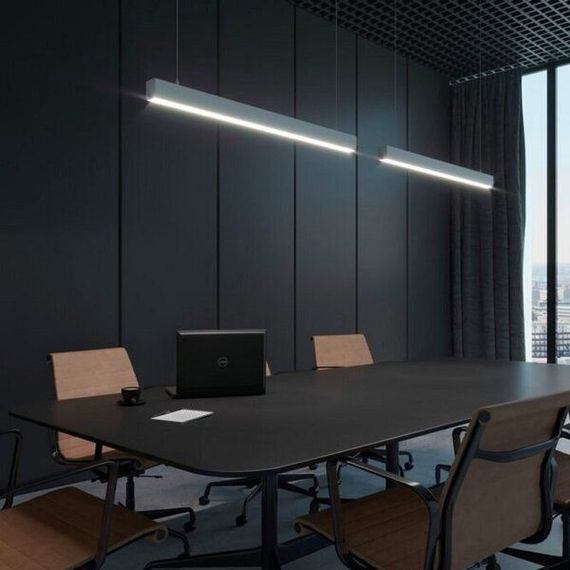 Светильник подвесной линейный LED 24W CW WH (FLF-100) | Зображення 4