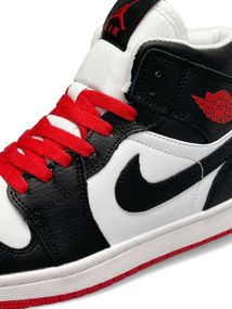 Женские кроссовки N-ik-e Air Jordan 1 Retro HD Black Red , Вьетнам , весна/лето/осень 36 23 см