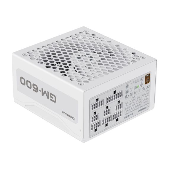 Блок живлення Gamemax 600W GM-600 Modular white (GM-600 Modular white) | Зображення 5