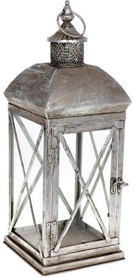 Интерерный подсвечник Garneo Silveri 18.5х18.5х49см