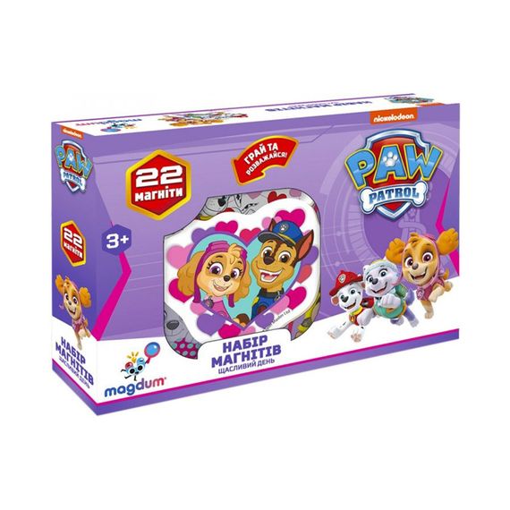Магниты "Счастливый день" Щенячий патруль Magdum ML4034-04, 22 магнита | Зображення 3