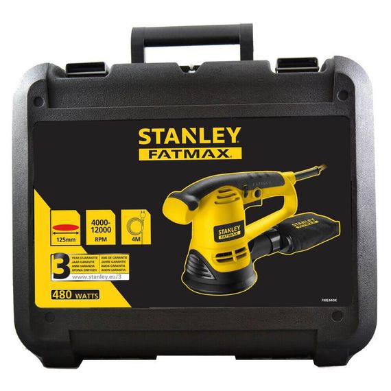 Шліфмашина ексцентрикова мережева STANLEY FATMAX FME440K | Зображення 2