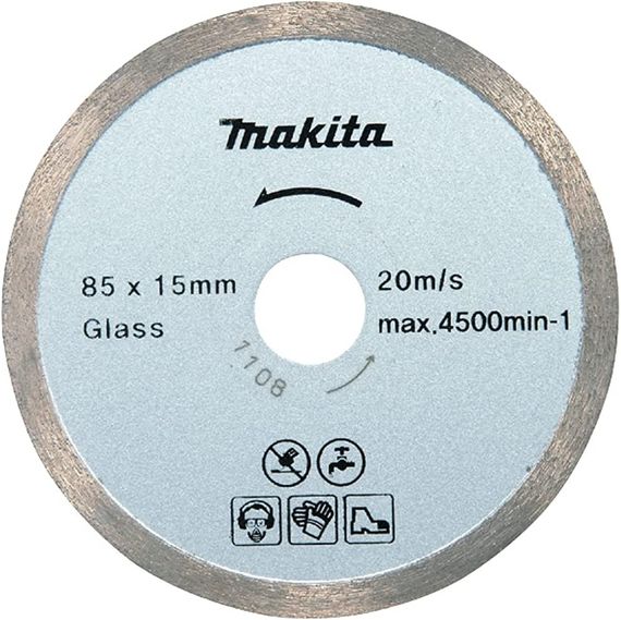 Пила дискова акумуляторна для кераміки та скла Makita CC301DZ (85 мм, 1600 хв−1, 25.5 мм, CXT, мокрий різ, без акумуляторів та зарядного пристрою) | Зображення 7