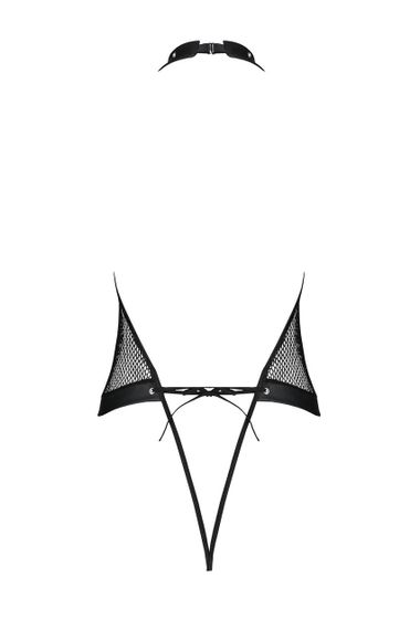 Боді-халтер з відкритим доступом Passion MOONLIGHT BODY XXL/XXXL black Sex Aura | Зображення 4