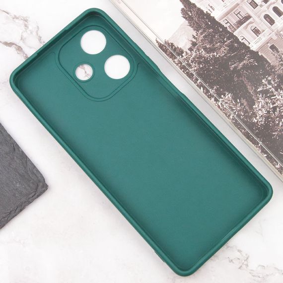 Силиконовый чехол Candy Full Camera для Infinix Hot 30 Play Зеленый / Green | Зображення 2