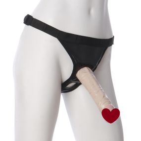 Трусики со страпоном Doc Johnson Vac-U-Lock 8 Inch Classic Dong Ultra Harness, ПВХ, диаметр 3,8см sexstyle