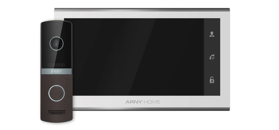 Комплект видеодомофона ARNY AVD-7323A WiFi white | Зображення 1