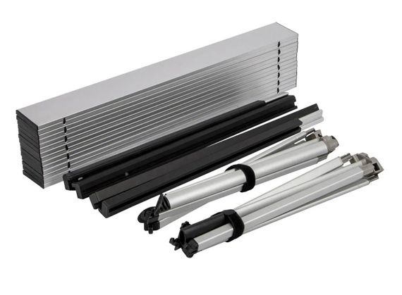 Стіл Bo-Camp Lamel 121x80 см Aluminium (1404438) (DAS303287) | Зображення 2