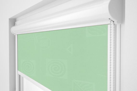 Рулонна штора Rolets Ікеа 2-2073-475 47.5x170 см закритого типу М'ятна