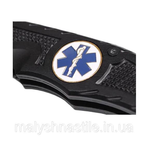 НІЖ СКЛАДАНИЙ РЯТУВАЛЬНИЙ STURM MIL-TEC RESCUE PARAMEDIC BLACK 15323000 | Зображення 4