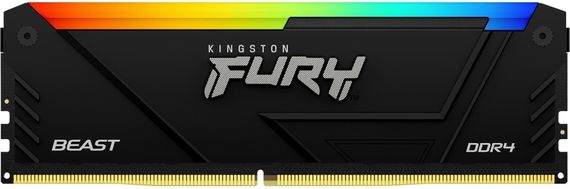 Пам&#039;ять ПК Kingston DDR4 16GB KIT (8GBx2) 3600 FURY Beast RGB KF436C17BB2AK2/16