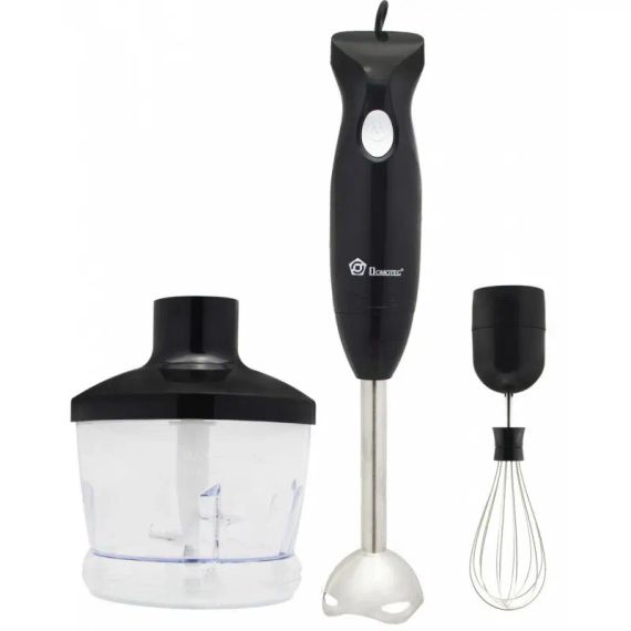Блендер Domotec Ms-5103 3в1, ручний занурювальний блендер, міксер, кухонний комбайн, кухонний подрібнювач 500 Вт | Зображення 5