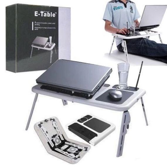 Подставка под ноутбук с вентилятором LD-09, Столик подставка под ноутбук, Столик для ноут XT-73 | Зображення 8