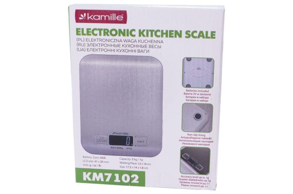 Весы кухонные Kamille - KM-7102 | Зображення 3