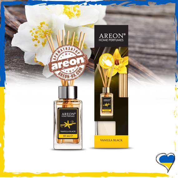 Аромадиффузор Areon Home Perfume Vanilla Black 85мл