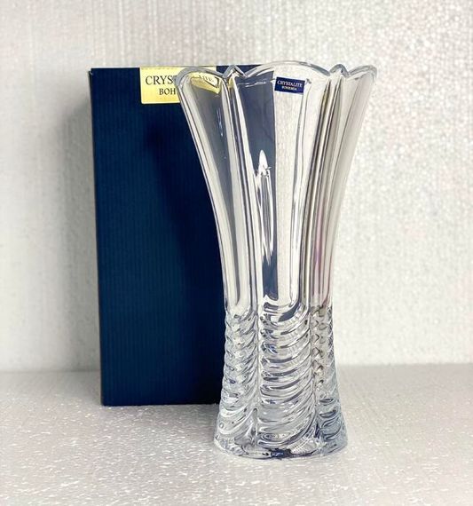 Ваза скляна для квітів Bohemia Orion 25 см 89002/99001/250 | Зображення 5