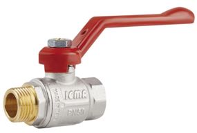 Кран кульовий Icma 1/2" прямий №352 (87352AD11)