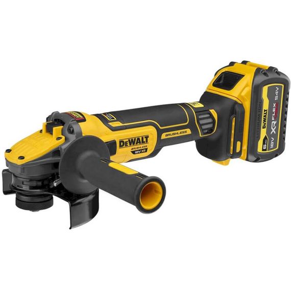 Шлифмашина угловая - болгарка аккумуляторная бесщёточная 125мм DeWALT DCG409VST1 | Зображення 2
