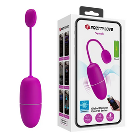 Виброяйцо управляемое смартфоном Pretty Love - NYMPH 12 режимов вибрации sexstyle
