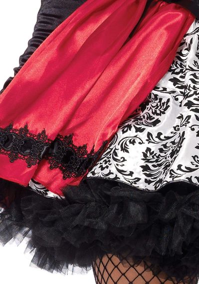 Еротичний костюм Червоної шапочки Leg Avenue Gothic Red Riding Hood XL, сукня, накидка | Зображення 4