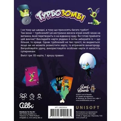 Настільна гра Lord of Boards Турбозомбі (Troublez) (LOB2303UA) | Зображення 4