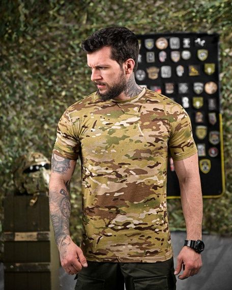 Тактична футболка petrel мультікаму ДЛ7017