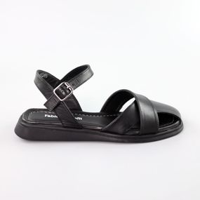 Сандалі жіночі шкіряні 588305 Чорні 36 37 38 39 40