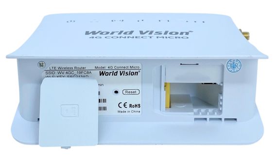 Роутер 3G 4G 150 Мбіт/с World Vision Connect micro слот для сім карти вихід під антену | Зображення 2