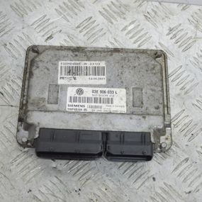 Блок керування двигуном 1.2 12V Volkswagen Polo 2009-2016 Комп'ютер мотора Фольксваген Поло 03E906033L