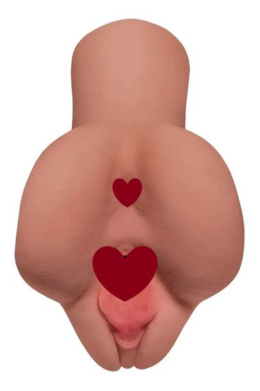 Мастурбатор 2 входу Pipedream PDX Plus анус та вагіна, 16.5 см Sex Aura