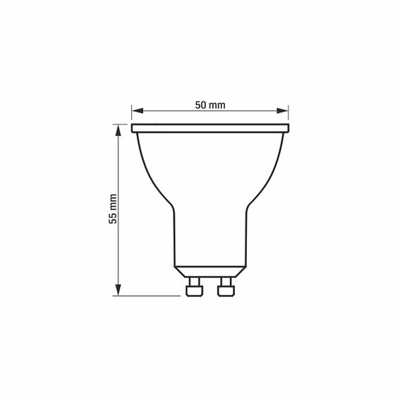 Світлодіодна лампа VIDEX MR16e 8W GU10 4100K | Зображення 2