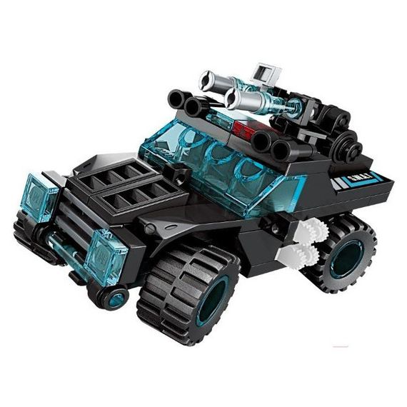 Дитячий Конструктор Qman 1413-1-8 транспорт, зброя, 95 дит.  (Magnetic Storm Humvee)