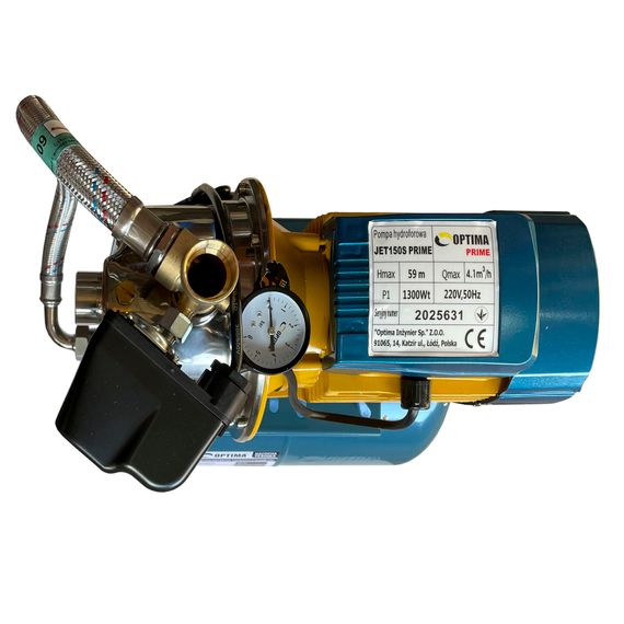Насосна станція Optima JET150S PRIME-24 бак 1,3кВт на гребінці (24658) | Зображення 2