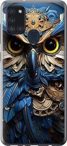 Чехол на Samsung Galaxy A21s A217F Сова v2 из силикона FCh_096115