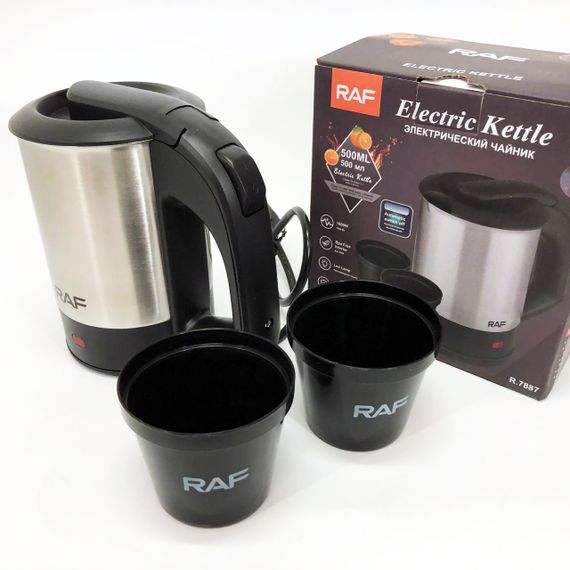 Чайник електричний домашній, Чайники металеві з нержавіючої сталі, Найкращий чайник QR-74 | Зображення 2