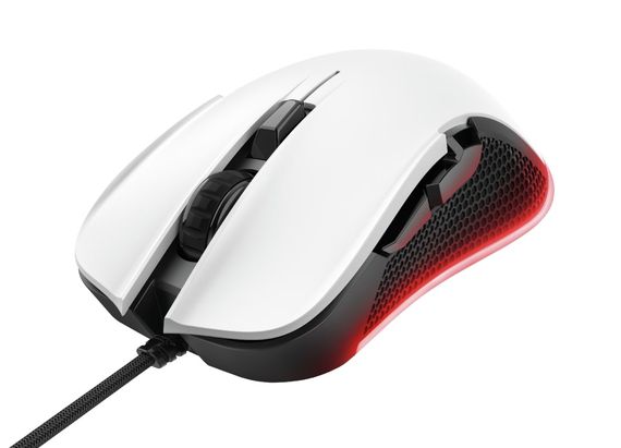 Мишь игровая Trust GXT 922 YBAR USB White (24485_TRUST) | Зображення 5