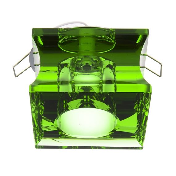 Светильник точечный декоративный HDL-G150 Green Crystal