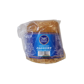 Нерафінований тростинний цукор Heera Джаггері Гур/Брусок 450г 5031416120544