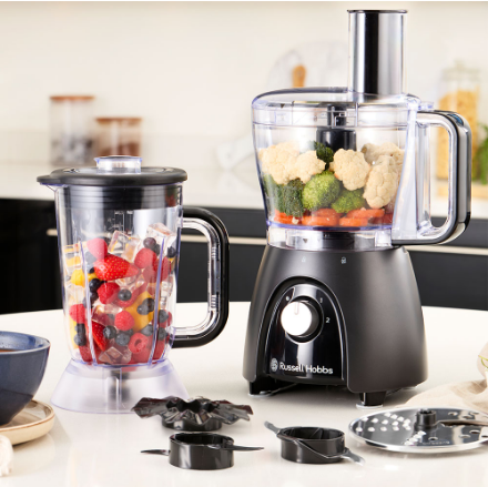 Кухонний комбайн Russell Hobbs 27111-56 Matte Charcoal Food Processor | Зображення 6