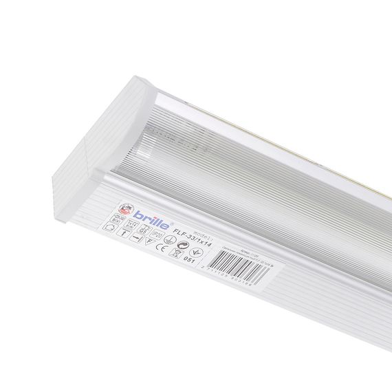 Светильник балка линейный офисный накладной FLF-33/1x14 Br/L
