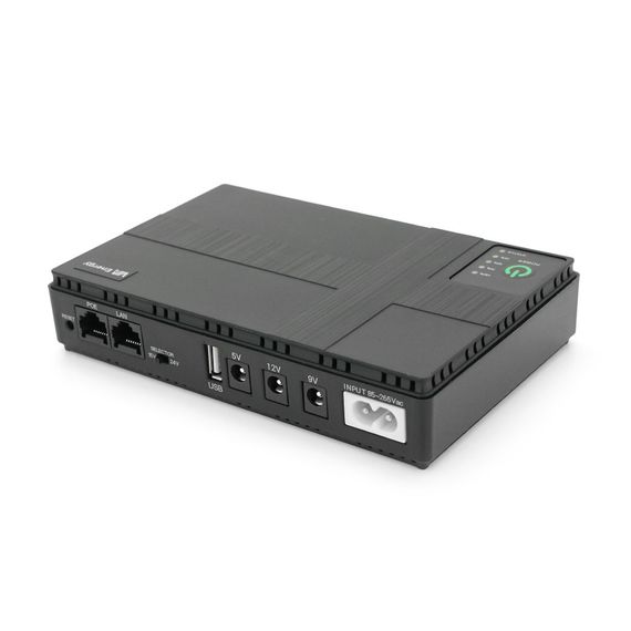 Портативне джерело живлення Mini UPS VIA Energy 3.0, ємність (12000мА • год), потужність 36Вт * год, 0,52 кг, 160x40x180 мм | Зображення 4
