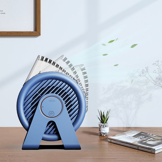 Настільний вентилятор F7-B Snail 2200mAh Blue | Зображення 3