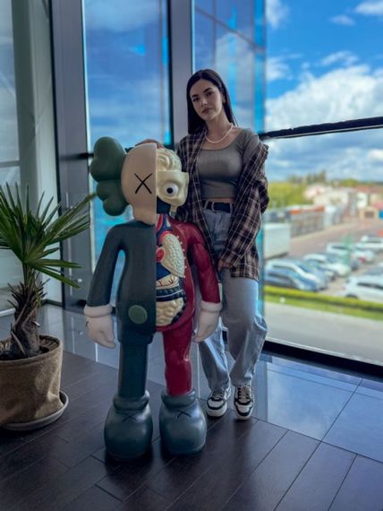 Статуетка Kaws Companion Open Edition велика колекційна фігурка 130 см kw003 | Зображення 1