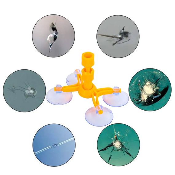 Набір для ремонту лобового скла Windshield / Ремонтний комплект для тріщин та сколів на лобовому склі | Зображення 2