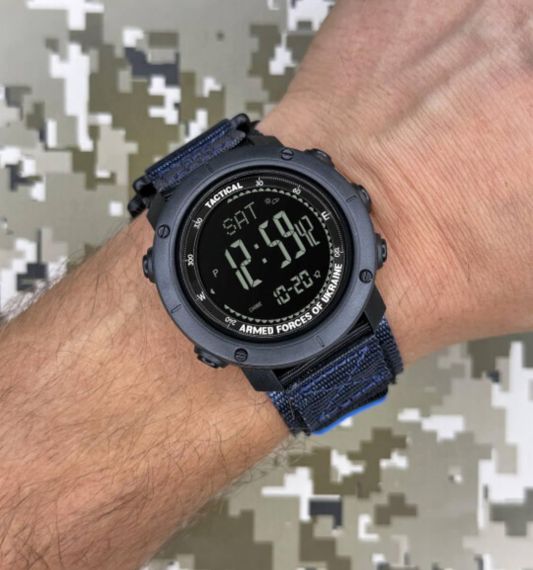 Чоловічий годинник Awarder 036 Nylon Black-Blue 1202-0100 | Зображення 1